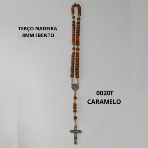 Terço de madeira 4mm | 6mm | 8mm