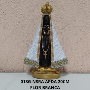 Nossa Senhora Aparecida 20cm Flor