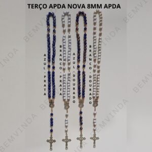 Terço Aparecida nova 8mm Nossa Senhora